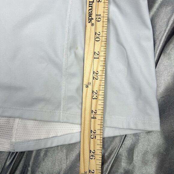 GORE Windstopper Medium Base Layer Long Sleeve Shirt Light Grey White Ski Snow - Picture 16 of 17